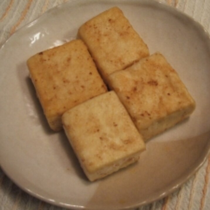豆腐のバター焼き